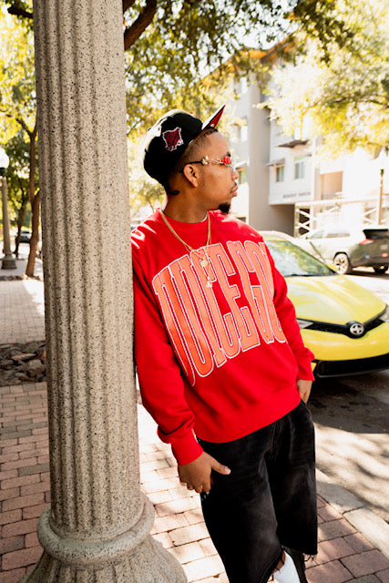 Red Essential Crewneck